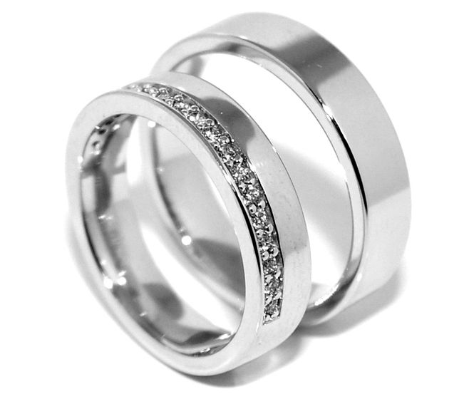 Hovedbilde Gifteringer SuperDeal med diamanter 0.18 carat
