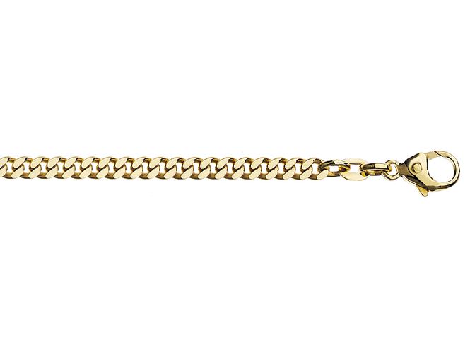 Hovedbilde Panser gullarmbånd 18 cm 3,3mm