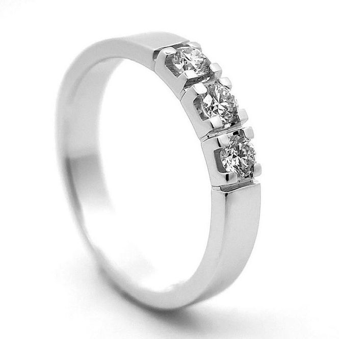 Hovedbilde Superdeal! Alliansering med diamanter 0.30 carat ...