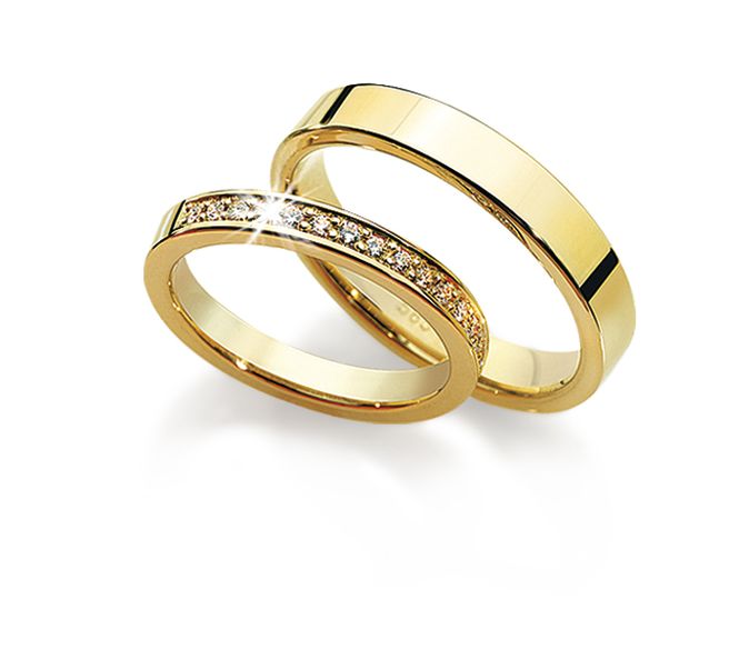 Hovedbilde Gifteringer Moments med diamanter N7130 - N4840