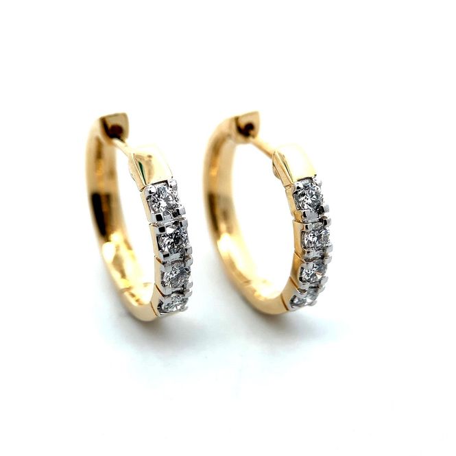 Hovedbilde Allianseørepynt - Diamantøredobber 0.32 carat ...