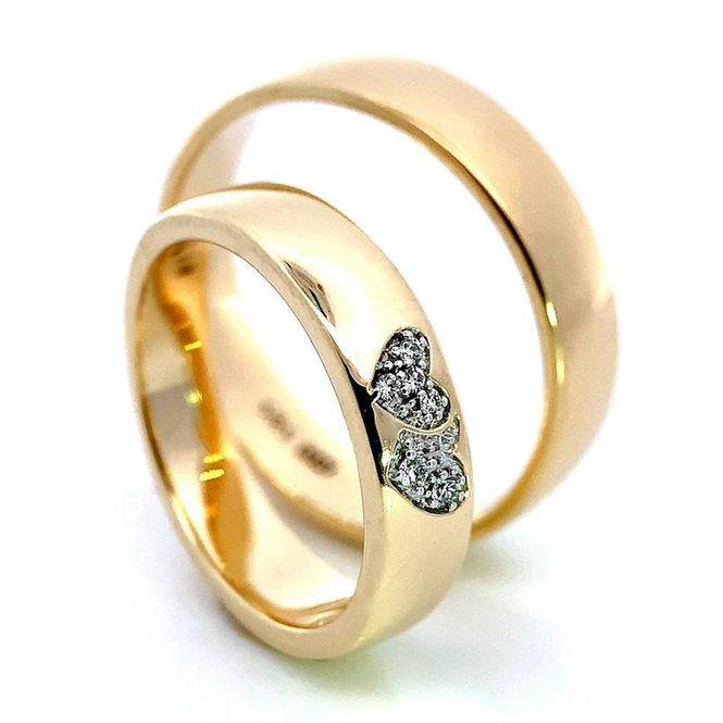 Hovedbilde Forlovelsesringer SuperDeal med diamanter 0.04 ...
