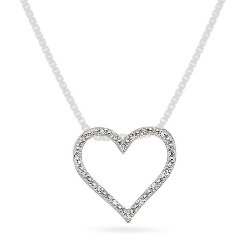 Diamantsmykke 0.045 carat w.si