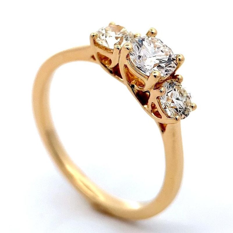 Forlovelsesring 1 carat diamanter tw.si