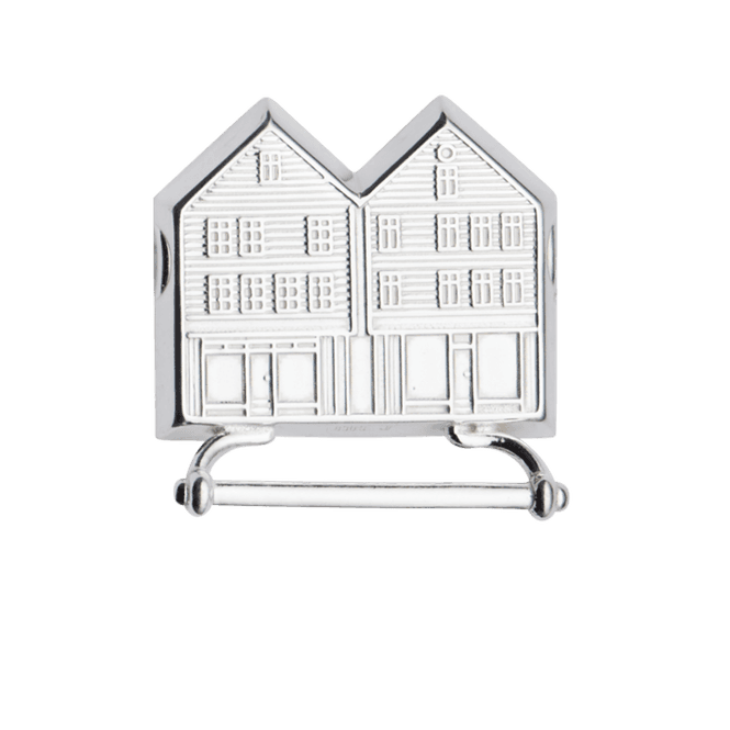 Hovedbilde Veskestøl, Bryggen, hvit artnr: 612486
