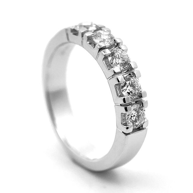 Hovedbilde Superdeal! Alliansering 0.75 carat w.si diamanter
