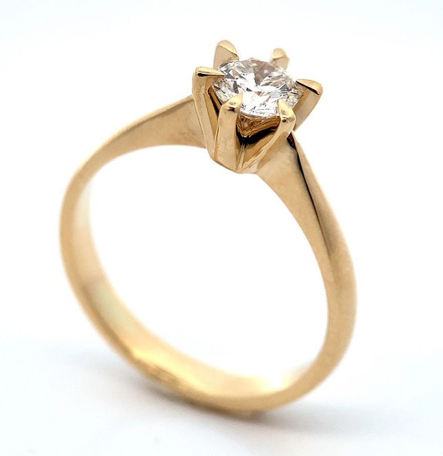 Hovedbilde Enstens Diamantring 0.50ct tw.si GIA 