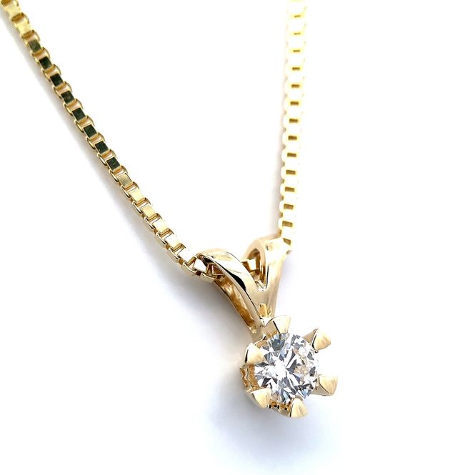 Hovedbilde Enstens Diamantsmykke SuperDeal 0.60ct tw.si GIA